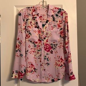 Express floral blouse